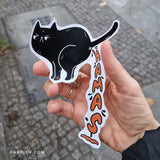 Hamasissmellyshit Cat Sticker