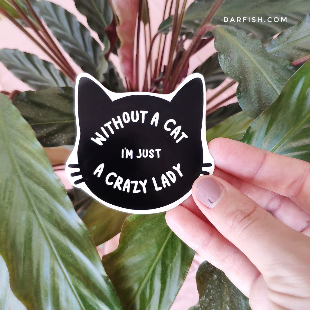 Sticker Pack Cat Sayings - Normal Three Cats Ago; Small Sticker Sticker Pack Cat Sayings - Normal Three Cats Ago; Small Sticker