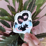 Cat family sticker (ALSO LGBT!)