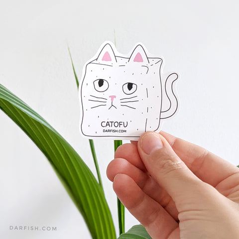 Catofu Cat Tofu Sticker