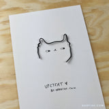 NEW! Upcycat postcard - limited edition!